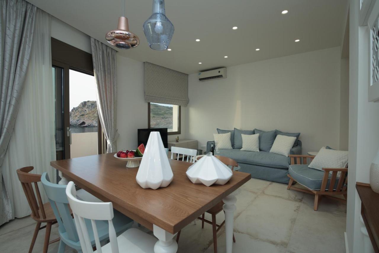 Almyra Seaside House Мохлос Екстер'єр фото