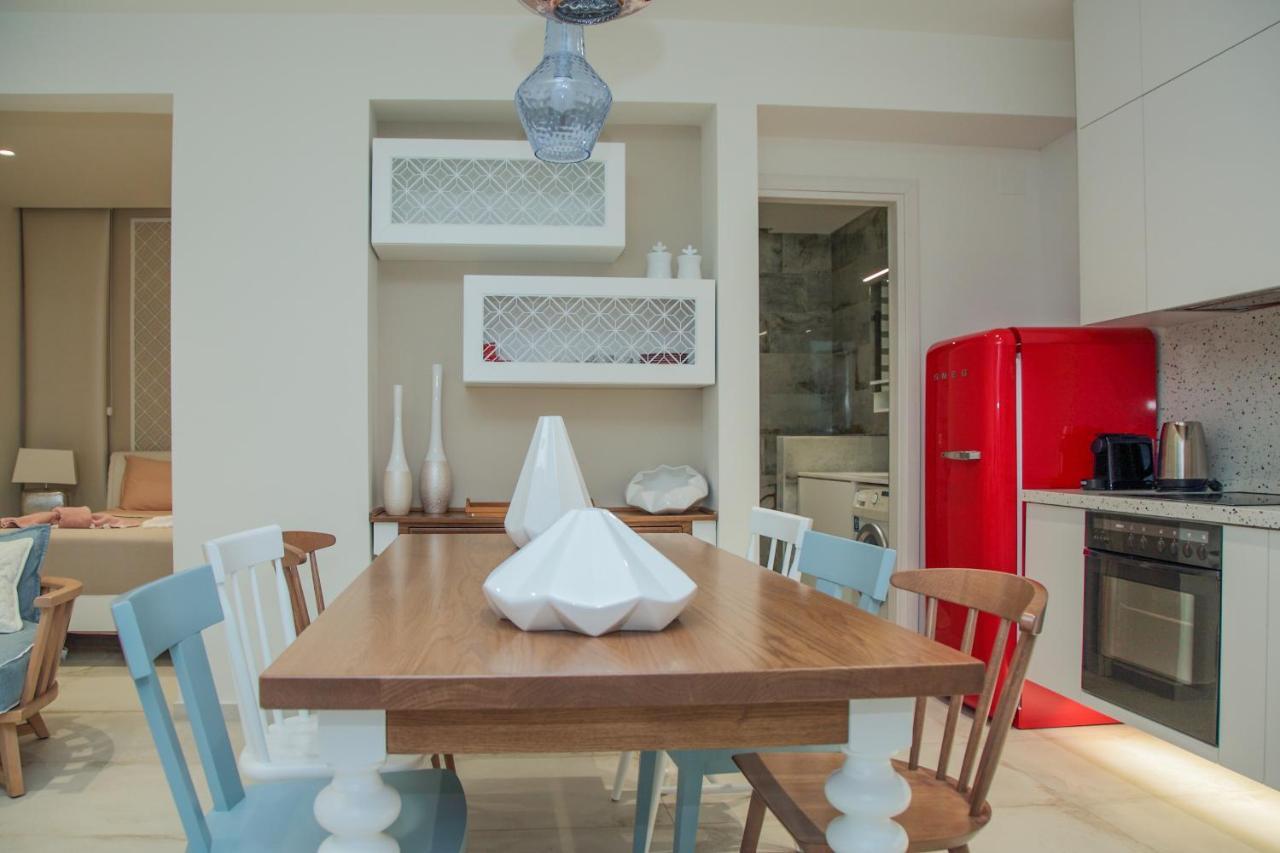 Almyra Seaside House Мохлос Екстер'єр фото