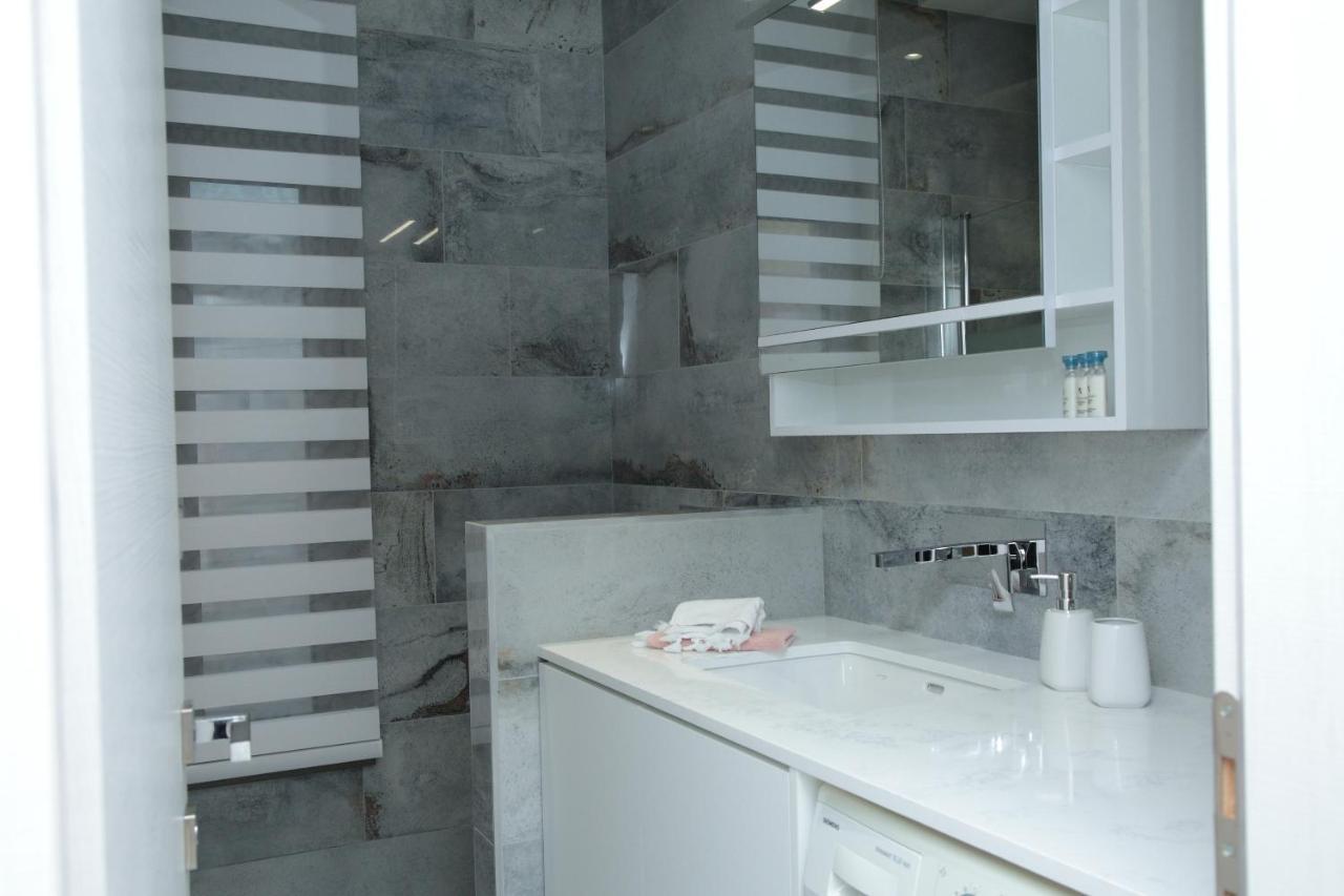 Almyra Seaside House Мохлос Екстер'єр фото